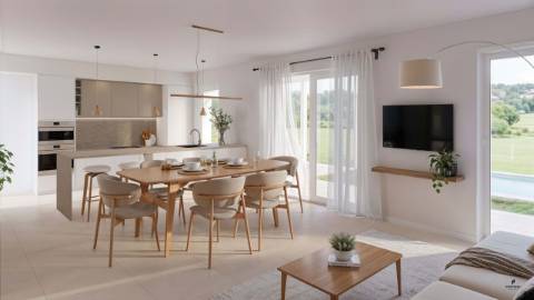 Moradia T2+1 com Piscina Privativa e Integração com o Campo de Golfe