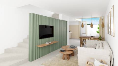 Conjunto residencial em aldeia pitoresca do Algarve