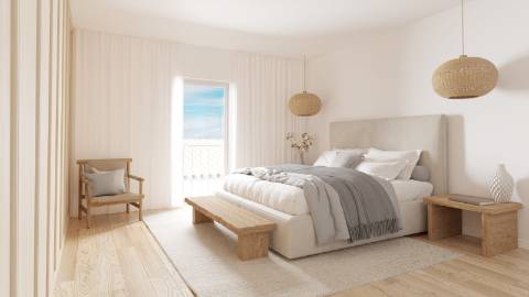 Conjunto residencial em aldeia pitoresca do Algarve