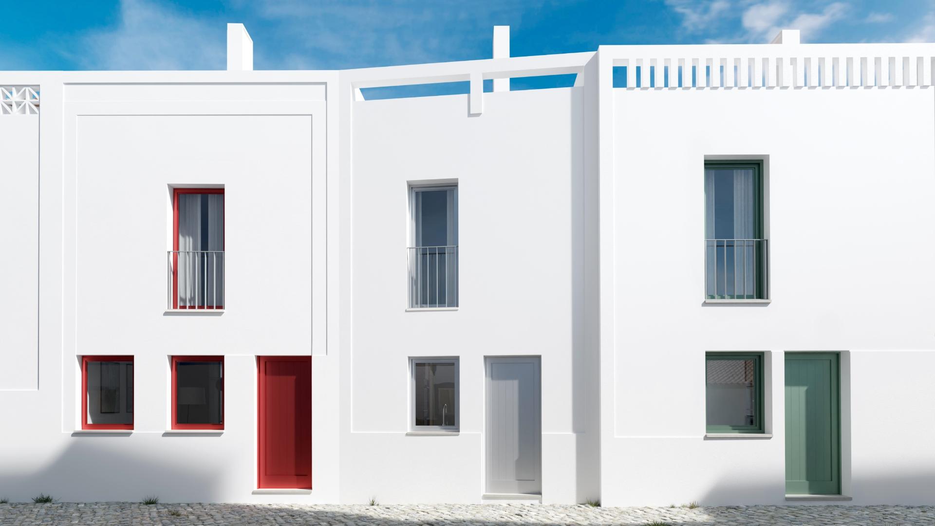 Viva o Algarve Autêntico: Moradia em Banda Para Recuperação em Aldeia Rural