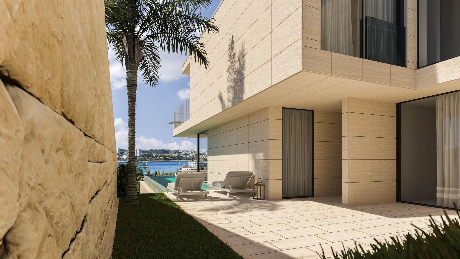 Moradia de Luxo T4 com Piscina Infinita e Vista Panorâmica sobre o Douro e o Atlântico