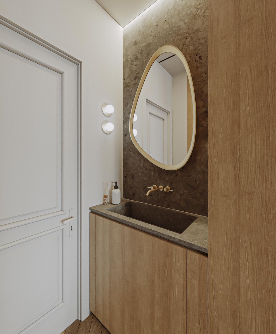 Apartamento T0 de 45m2 na Rua do Comércio do Porto