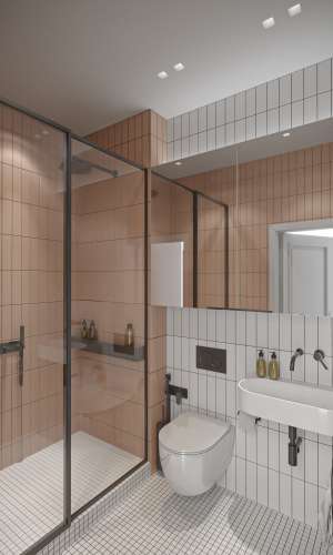 Apartamento T1 de 57m2 na Rua do Comércio do Porto