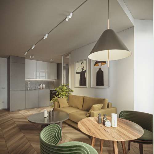 Apartamento T1 de 45m2 na Rua do Comércio do Porto