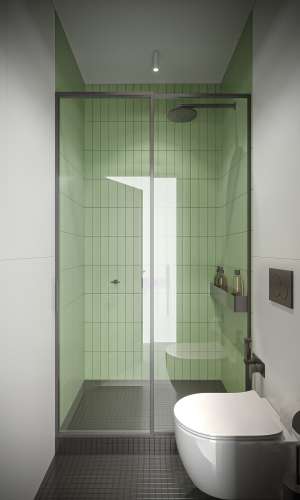 Apartamento T1 de 45m2 na Rua do Comércio do Porto