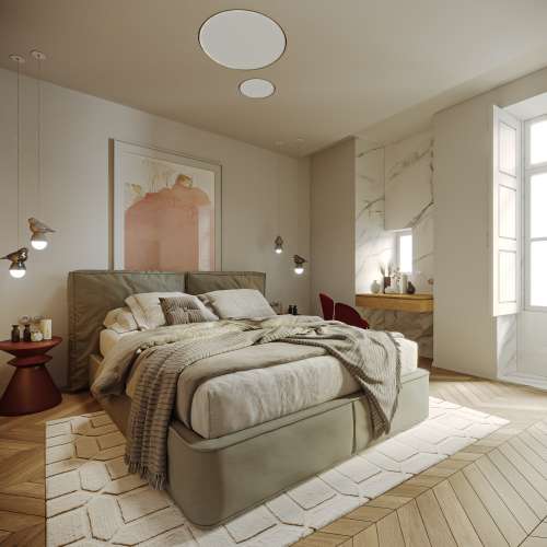 Apartamento T1 de 57m2 na Rua do Comércio do Porto