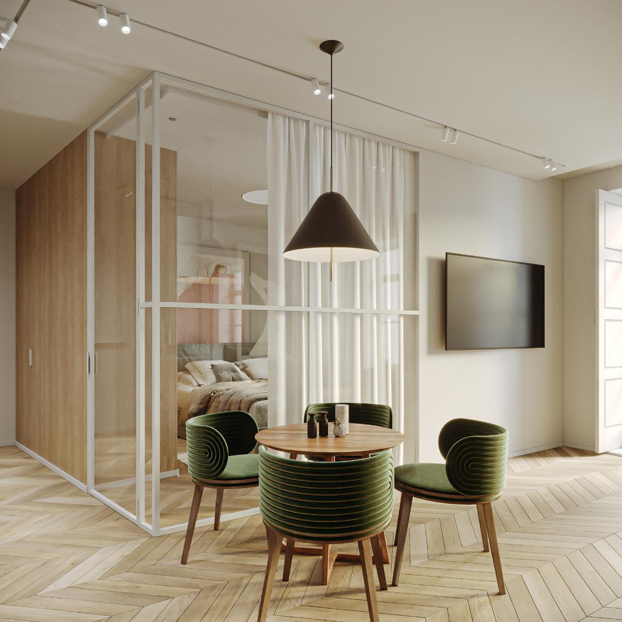 Apartamento T1 de 57m2 na Rua do Comércio do Porto