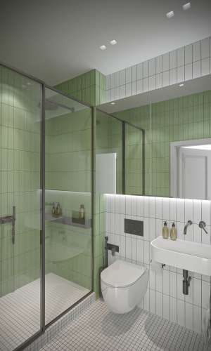 Apartamento T1 de 57m2 na Rua do Comércio do Porto