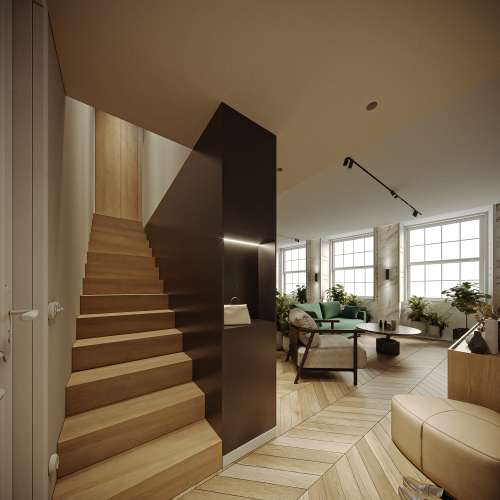 Apartamento T2 Duplex de 91m2 na Rua do Comércio do Porto