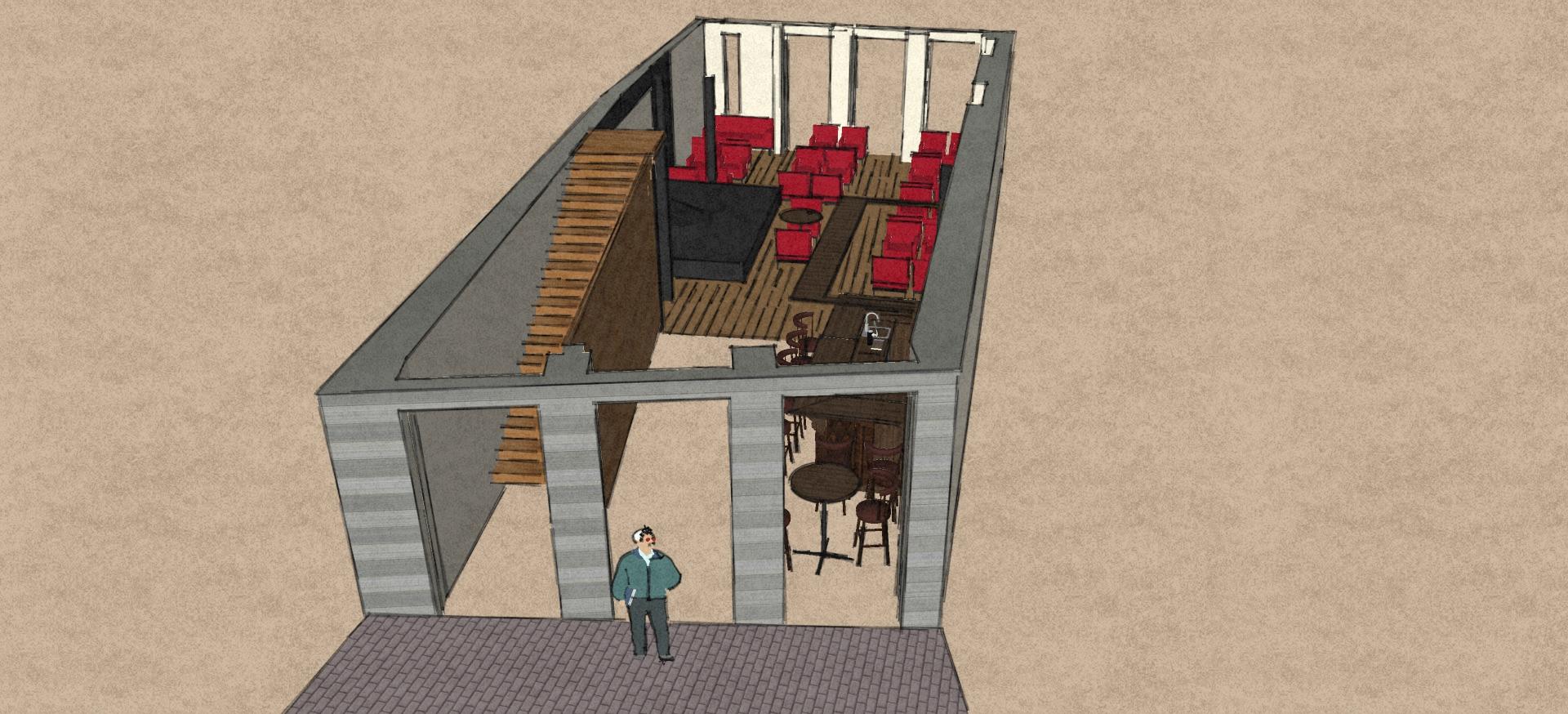 Restaurante na Rua do Comércio do Porto