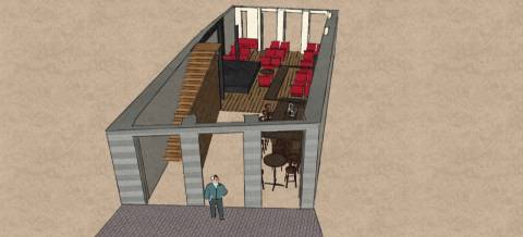 Restaurante na Rua do Comércio do Porto