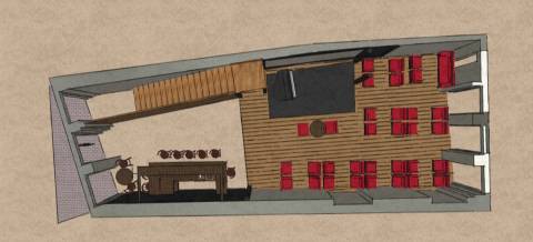 Restaurante na Rua do Comércio do Porto