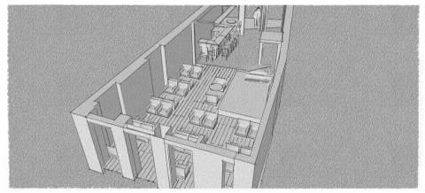 Restaurante na Rua do Comércio do Porto