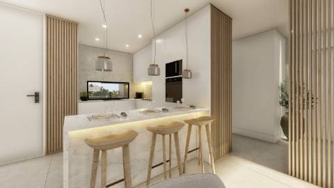 Apartamento T1+1 Exclusivo com Terraço