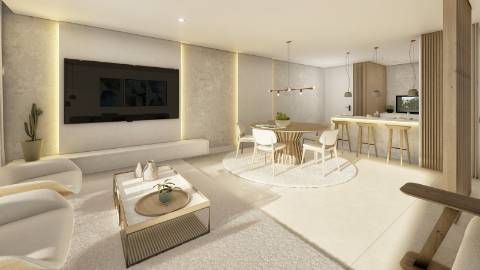 Penthouse T2+2 com Terraço Privado e Vista Mar