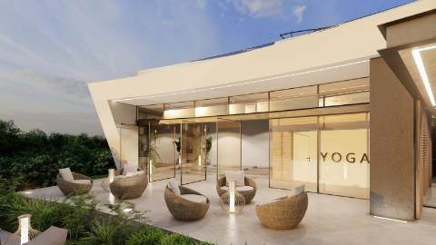 Penthouse T2 com Terraço Privado e Vista Mar