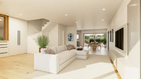 Moradia T4 em Alcochete com vista para o rio.