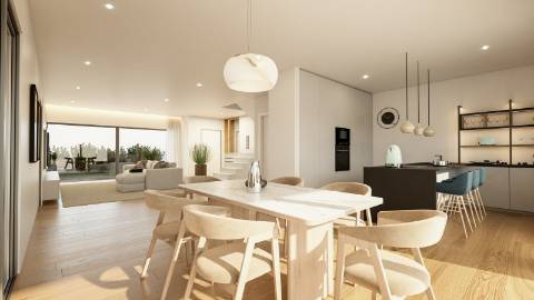 Moradia T4 em Alcochete com vista para o rio.