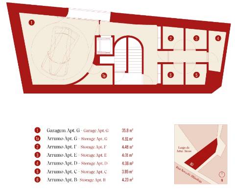 Apartamento T1 no coração do Centro Histórico do Porto, Ribeira