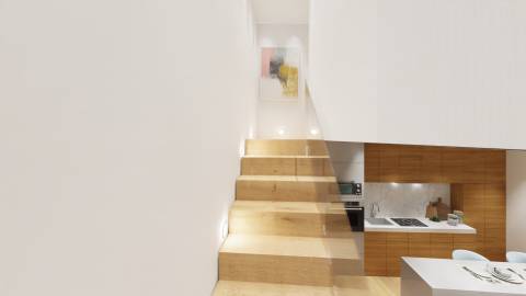 Apartamento T1 Duplex no Centro Histórico de Viana do Castelo