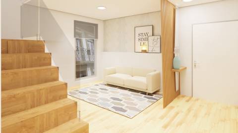 Apartamento T2 Duplex no Centro Histórico de Viana do Castelo