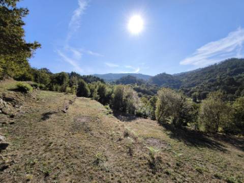 Ruína com terreno num local isolado