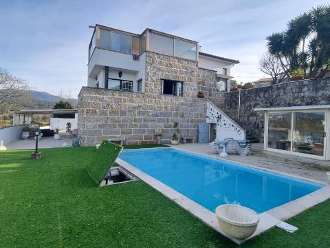 Moradia V5 com piscina, Ponte de Lima, 5 minutos do centro