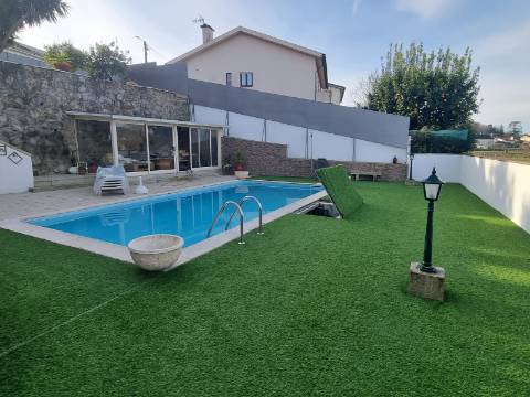 Moradia V5 com piscina, Ponte de Lima, 5 minutos do centro
