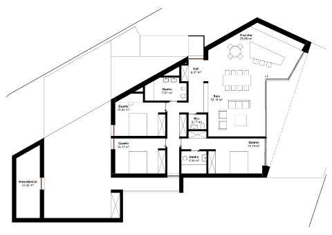 Ponte de Lima, Arca, moradia T3 com piscina