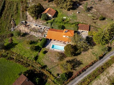 Casa de Campo com Piscina 10 minutos de Ponte de Lima