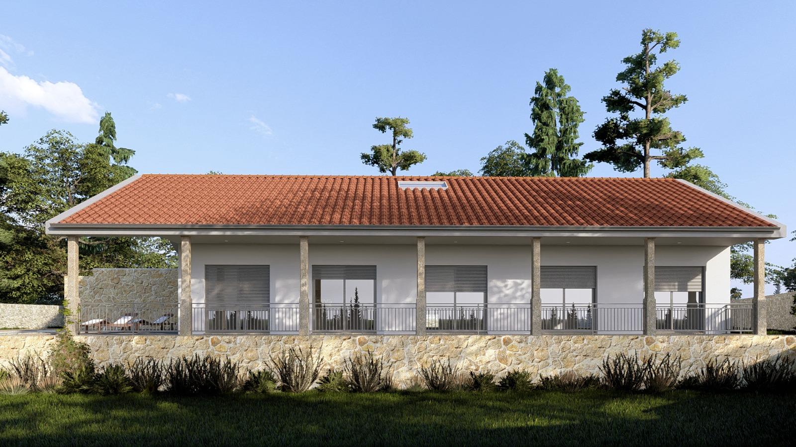 Moradia térrea T3-T4, nova construção
