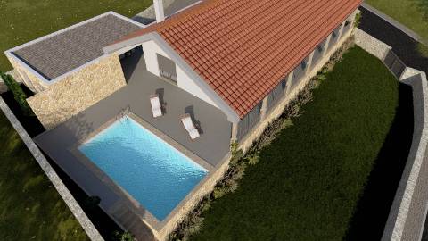 Moradia térrea T3+1, nova construção