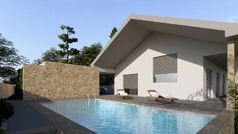 Moradia térrea T3+1, nova construção