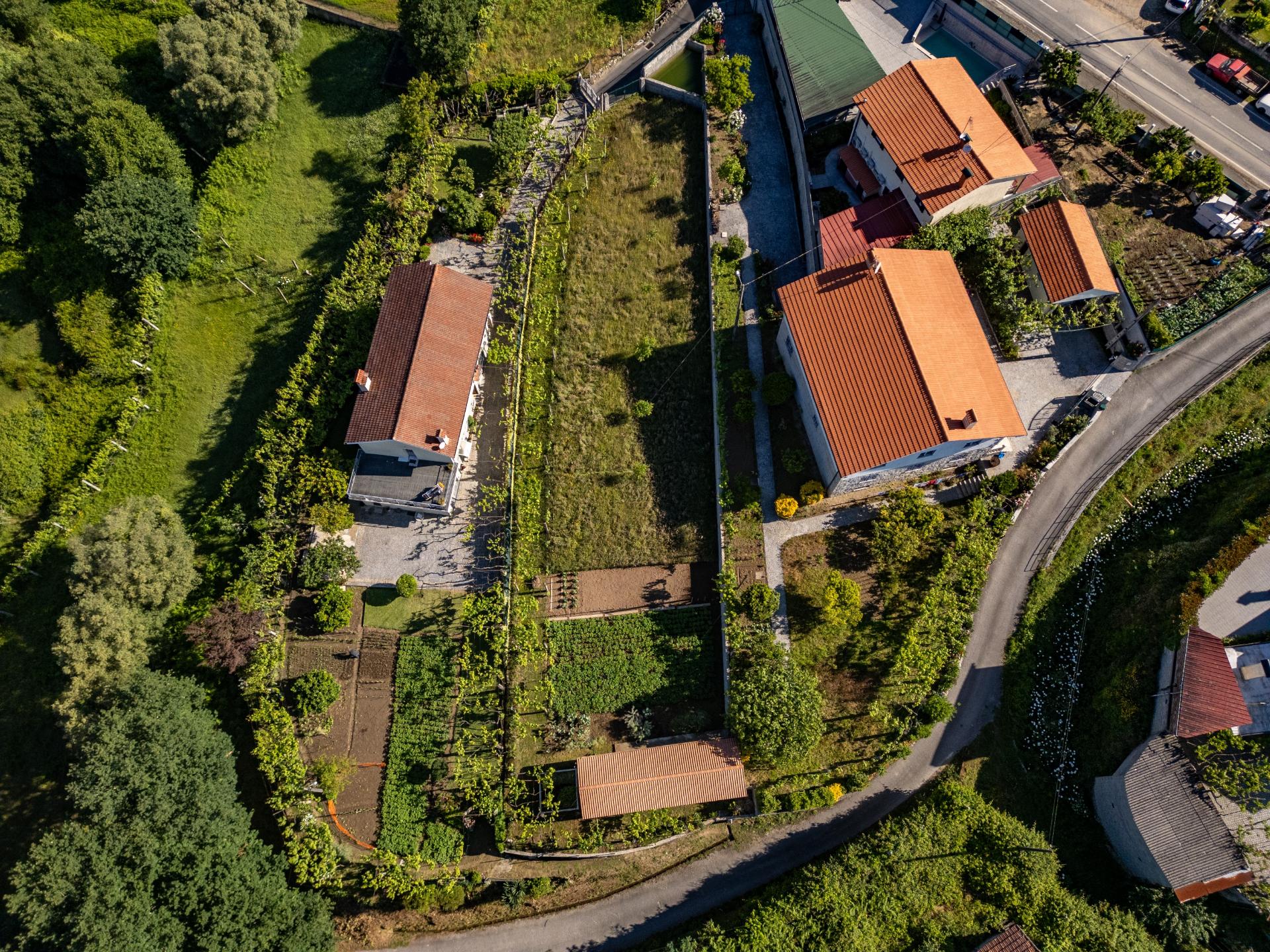 Terreno em Zona de Costrução - Plano e Murado