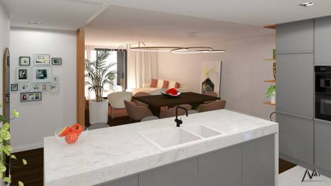 Apartamento T3 Duplex - Rua João Paulo II