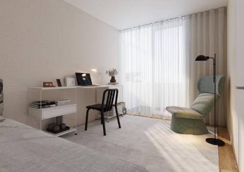 MoradiaT3 exclusiva - vista mar