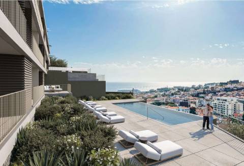 Apartamento T1- Vista Baía