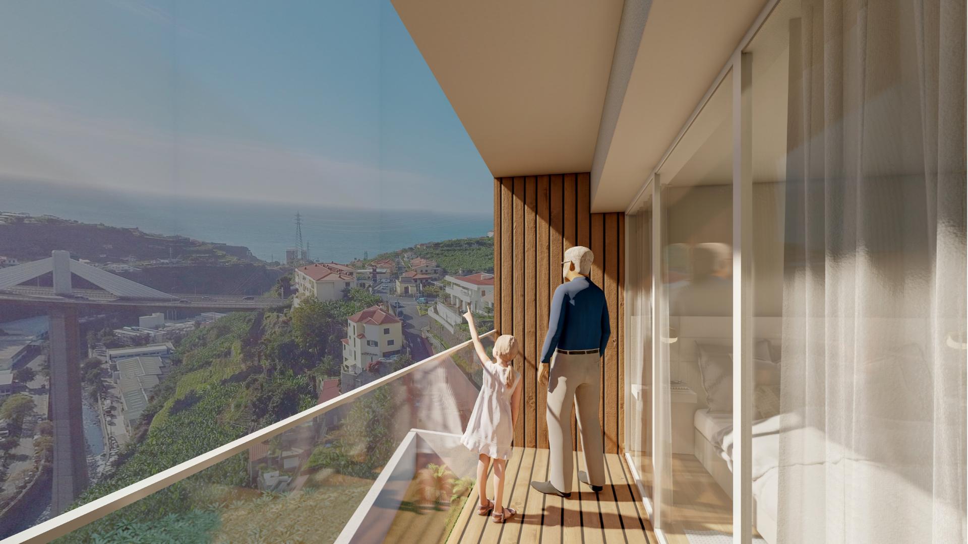 Moradia de tipologia T3, em Câmara de Lobos