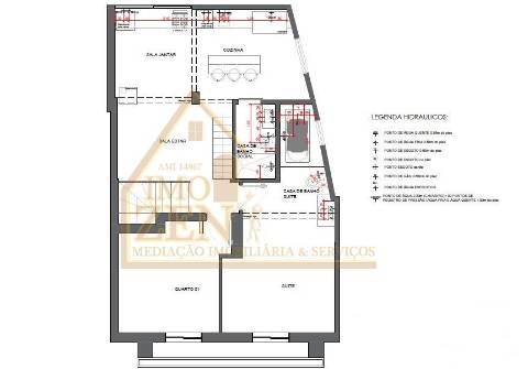 Apartamento T2+1 localizado no Nadadouro