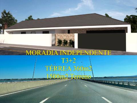 MORADIA TÉRREA INDEPENDENTE T3+2 | 1500m2 Terreno