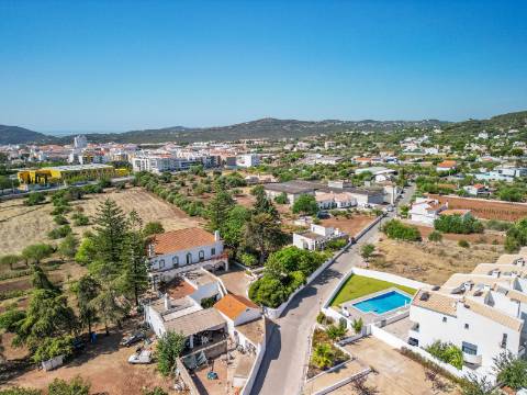 SÃO BRÁS DE ALPORTEL - Fantástico Lote de terreno para construção com projeto aprovado para moradia