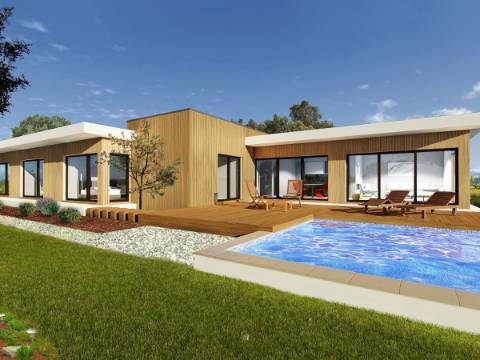 Terreno com projecto aprovado, inserido num Golfe Resort