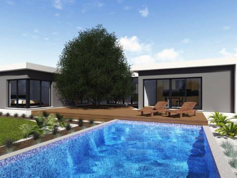 Terreno com projecto aprovado, inserido num Golfe Resort