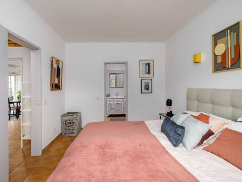 ALMANCIL (AREEIRO) - Moradia Geminada V2+1 com Piscina privada para Venda