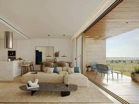 VILAMOURA - Penthouse T3 com rooftop com piscina privada em empreendimento em construção