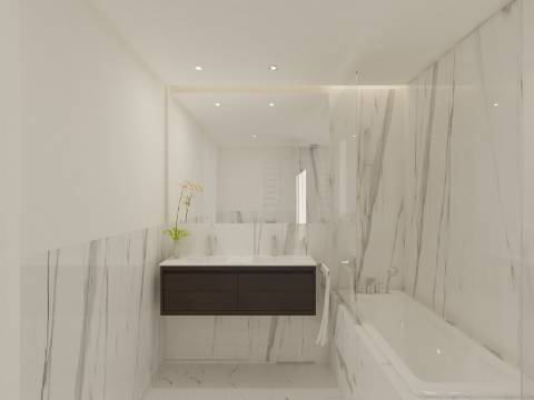 Apartamento de 2 Quartos com terraço vista rio Vila Nova de Gaia