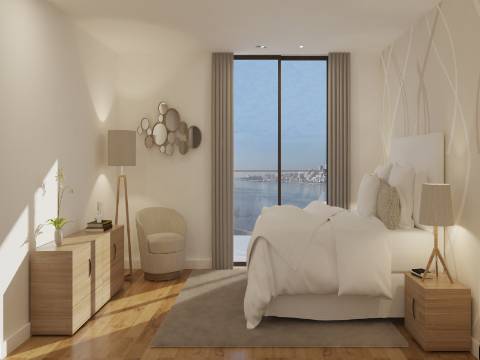 Apartamento de 2 Quartos com terraço vista rio Vila Nova de Gaia