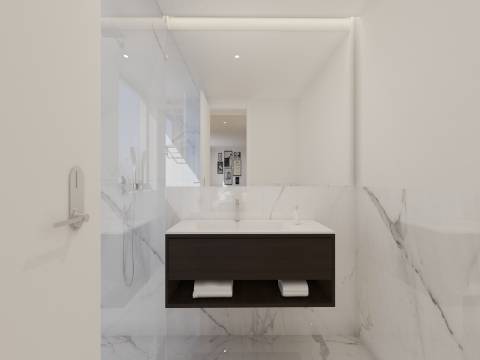 Apartamento de 2 Quartos com terraço vista rio Vila Nova de Gaia