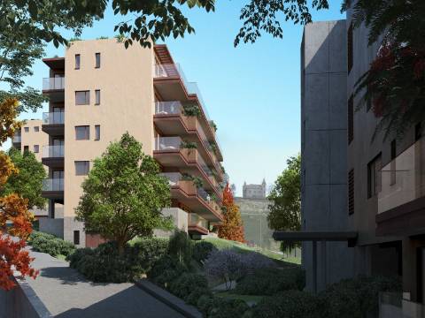 Apartamento de 2 Quartos com terraço vista rio Vila Nova de Gaia