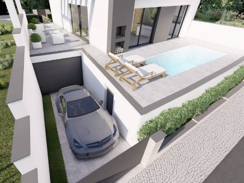 Portimão - Moradia nova com piscina e VISTA para a RIA DE ALVOR